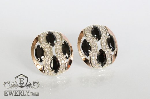 Earring of  silvers, фото
