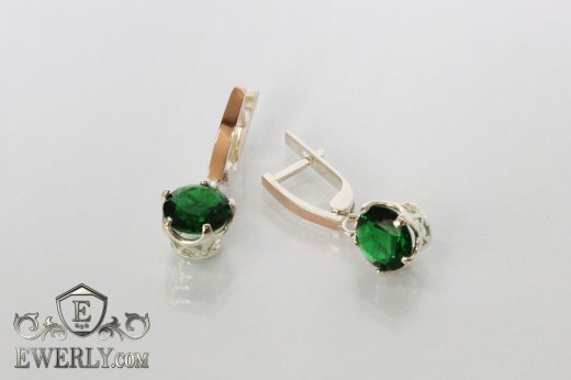 Earring of  silvers, фото
