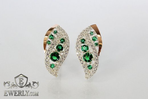 Earring of  silvers, фото