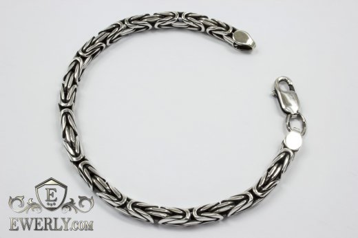 Bracelet "Byzantine (Byzantium)" of silver, фото