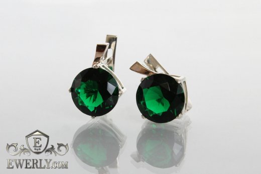 Earring of  silvers, фото