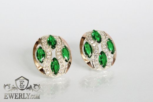 Earring of  silvers, фото