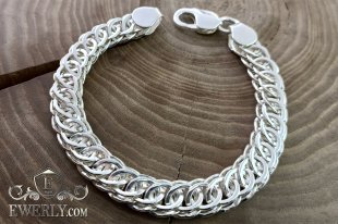 Bracelet "Scorpio (Audi)" of sterling silver, фото
