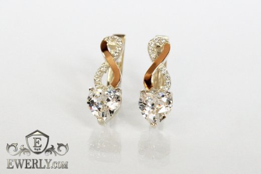 Earring of sterling silvers, фото