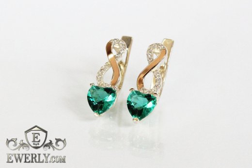 Earring of  silvers, фото