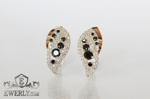 Earring of  silvers, фото